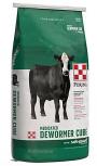 Purina Safe-Guard Medicated Dewormer Cattle Cubes 50 lb bag