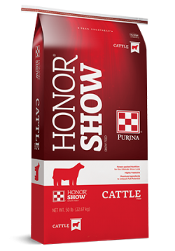 Purina Honor Show Cattle Finishing Touch 50 lb bag