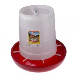 Miller Little Giant Hanging Poly Poultry Feeder 22 lb