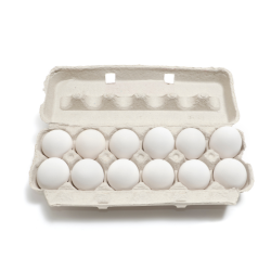 Ceramic Nest Egg White 1 Dozen