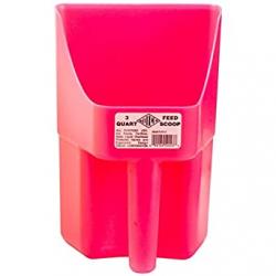 Tolco Feed Scoop 3 qt Pink