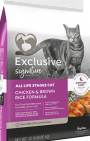 Exclusive Signature Chicken and Brown Rice All Stages Cat Food 15 lb