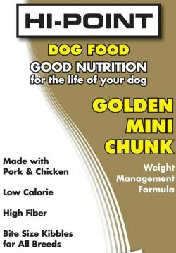 Departments Hi Point Golden Mini Chunk Weight Management Dog