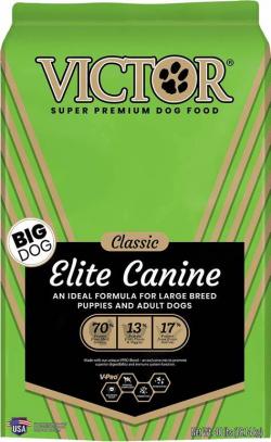 Victor Classic Elite Canine Dog Food 40 lb
