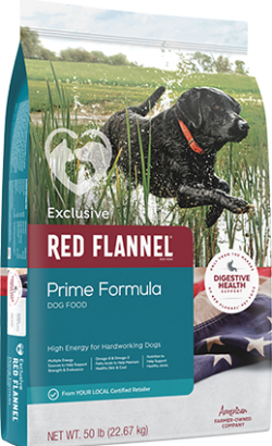 Red Flannel Prime Dog Food 50 lb