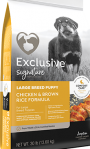 Exclusive Signature Large Breed Puppy Chicken & Brown Rice 30 lb