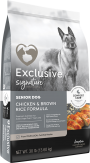 Exclusive Signature Senior Chicken & Brown Rice Dog Food 30 lb