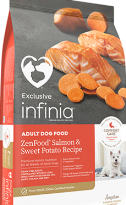 Infinia dog shop food near me