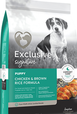 Exclusive Signature Puppy Food Chicken & Brown Rice 15 lb