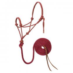 Weaver Diamond Braided Rope Halter and Lead