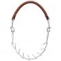 Weaver Leather and Pronged Chain Collar 26 inch