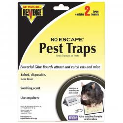 Bonide Revenge No Escape Pest Trap Rat Glue Board 2 pack