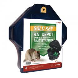 J T Eaton Gold Key Tamper Resistant Rat Depot Bait Station