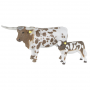 Big Country Toys Longhorn Cow & Calf Set