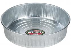 Behrens Galvanized Steel Flat Utility Pan 3 gallon