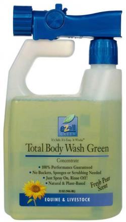 Weaver eZall Green Equine & Livestock Total Body Wash Green 32 oz