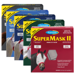 Farnam SuperMask II Horse Fly Mask Classic Collection