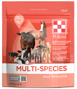 Purina Multi Species Milk Replacer 8 lb bag