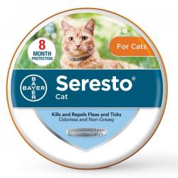 Bayer Seresto Flea and Tick Collar for Cats